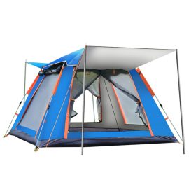 Coupon 6-7 People Fully Automatic Tent Outdoor Camping Family Picnic Travel Rainproof Windproof Tent