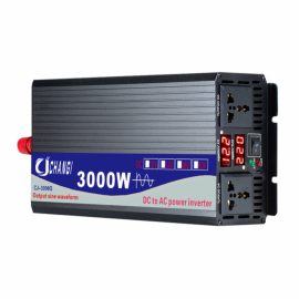 Coupon 60HZ Solar Pure Sine Wave Power Inverter Dual Digital Display 3000W/4000W/5000W DC 12V/24V To AC 110V Converter