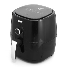 Coupon Air Fryer 5/2.5L Large Capacity 1350W Electric Hot Air Fryers Oven Oilless Cooker 360°Cycle Heating Nonstick Basket