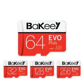 Coupon Bakeey BK-TF4 EVO+ Memory TF Flash Card SDHC 16G/32G SDXC 64GB 128GB Class10 Memory Card C10 UHS-I TF/SD Cards With Card Adapter For Smartphone Tablet Switch Speaker Drone Car DVR GPS Camera