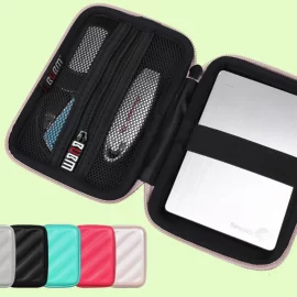 Coupon ELEGIANT BUBM Organizer Case Bag Universal Electronics Accessories Case Portable Hard USB Cable