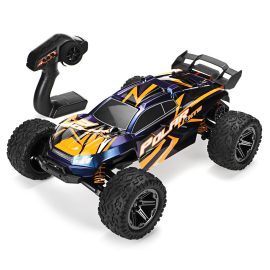Coupon HS 10425 1/8 RC Car 2.4G RWD Full Proportional Control Big Foot High Speed 45km/h Vehicle Models Truck RTR