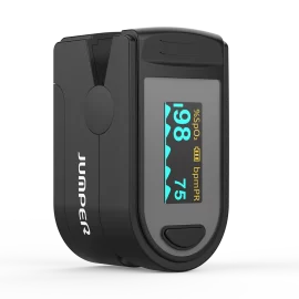 Coupon JUMPER JPD-500C Finger Clip Pulse Oximeter Multiple Display Modes Fingertip Pulse Oximeter Brightness Adjustment Automatic Power-off Pulse Oximeter