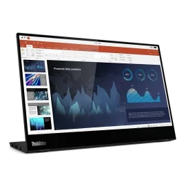 Coupon Lenovo ThinkVision M14t 14 Inch Touchable FHD 1080P Type C Portable Computer Monitor Gaming Display Screen for Smartphone Tablet Laptop