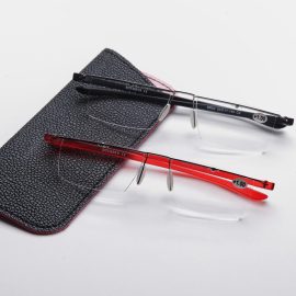 Coupon Men Women HD Frameless Reading Glasses