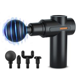 Coupon Mini Fascial Massage Gun Long-lasting Muscle Body Massager Back Neck Tissue Acid Relief Pain Relax Slimming Shaping Low Noise Massage Gun