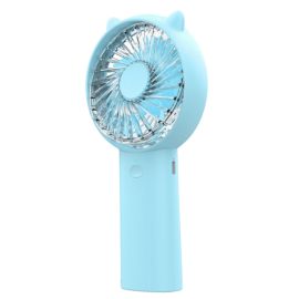 Coupon Mini USB Fan Small Standing Fan 4 Speeds 4000mAh Rechargeable Battery Powe Bank