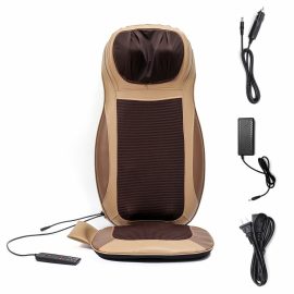 Coupon Multifunctional Back Massage Cushion Car Home Dual-use Shoulder Waist Full Body Massage Cushion 3-stall Vibration Heating Back Massage Pads