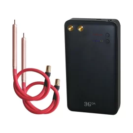 Coupon Portable Handheld Spot Welding Machine with 18650 Lithium Battery Nickel Sheet DIY with 5000mAh Power Bank