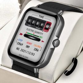 Coupon SENBONO GTS3 1.69 inch HD Full Touch Screen bluetooth Calling Real-time Heart Rate Blood Pressure SpO2 Monitor Multi-sport Modes IP67 Waterproof Smart Watch