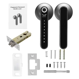 Coupon Smart Key Door Lock Fingerprint bluetooth Password Touchscreen Home Entry Safe