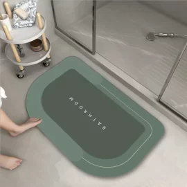 Coupon Soft Diatom Mud Carpet Waterproof Anti-slip Floor Mat Bathroom Absorbent Oil-proof Foot Mat