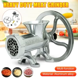 Coupon Table Manual Meat Grinder Mincer Stuffer Sausage Noodle Maker Machine Commercial