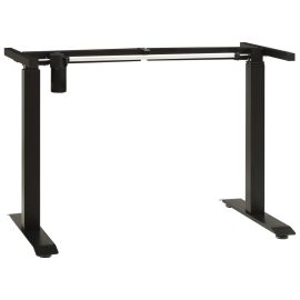 Coupon VidaXL Height Adjustable Electric Standing Desk Motorized Desk Frame Black