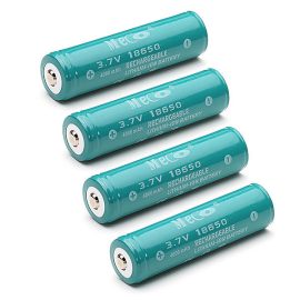 Coupon 4PCS MECO 3.7v 4000mAh Protected Rechargeable 18650 Li-ion Battery