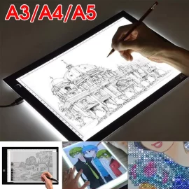 Coupon A3 LED Light Box Tracing Drawing Board Art Design Pad Slim Lightbox USB Projector