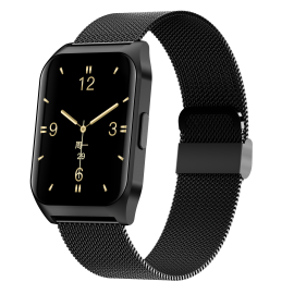 Coupon Bakeey E17 1.69 inch Full Touch Screen Heart Rate Blood Pressure SpO2 Monitor BT Calling Multi Sports Modes IP67 Waterproof Dual BT Smart Watch