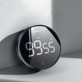 Coupon Baseus Rotator Pro Timer Digital Display Magnetic Desktop Home Hanging Time Management Timer