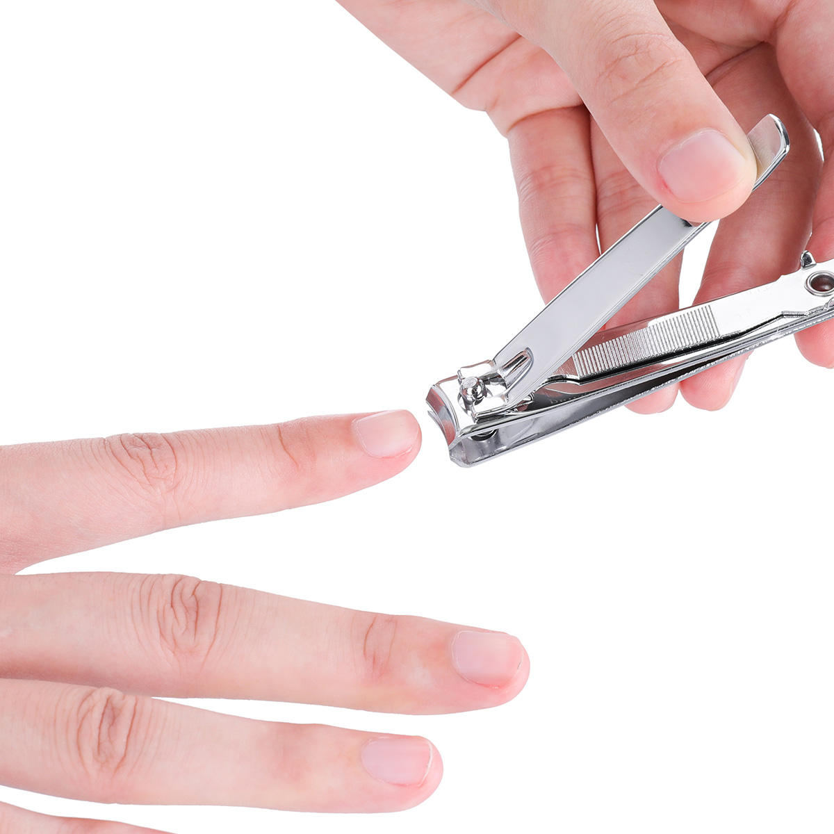 Coupon DRILLPRO Professional Stainless Steel Fingernail Toenail Nail Clipper Cutters Silver Tone