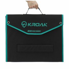 Coupon KROAK SP-06 200W 19.8V Shingled Solar Panel Foldable Outdoor Waterproof Portable Superior Monocrystalline Solar Power Cell Battery Charger for Car Camping Phone