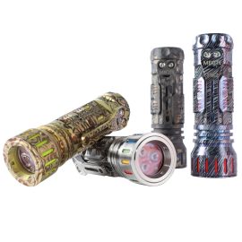 Coupon MEOTE FM2 SFS80 2360lm 225m EDC Titanium Flashlight with New UI 14500 Battery Mini LED Torch Tactical Survival Tools EDC Collections For Outdoor Camping Hunting Fishing
