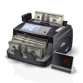 Coupon TOPSHAK TS-BC1 80W 1000pcs/min Money Counter Machine Counting Machine for Bank with EU/US Plug – 220V EU Plug