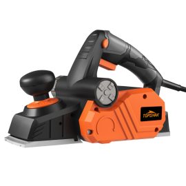 Coupon TOPSHAK TS-EP2 7.5-Amp Electric Hand Planer 14500Rpm 3-1/In Wood Planer for Woodworking Chamfer Home DIY Dual Side Dust Outlet