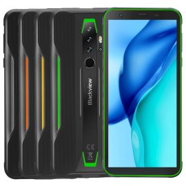 Coupon Blackview BV6300 Pro Global Bands IP68/IP69K Waterproof 5.7 inch NFC 4380mAh Android 10 16MP Quad Camera 6GB 128GB Helio P70 Octa Core 4G Smartphone – Black EU Version