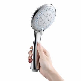 Coupon CHARMINER 3 Mode High Pressure Handheld Shower Head Water Saving Spray Handheld Bathroom Shower Head with Kits