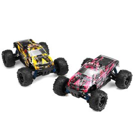 Coupon Eachine EAT10 1/18 Brushless RC Car with 2.4GHz Remote Control High Speed 40km/h 4WD Off Road Monster Truck RC Model Vehicle Crawler for Boys Kids and Adults