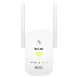 Coupon MECO ELEVERDE AC1200 WiFi Repeater Dual-Band 2.4G 5G 1200M Repeater/Router/AP Mode Switch WPS WiFi Range Extender WiFi Wireless Amplifier ME-AC50