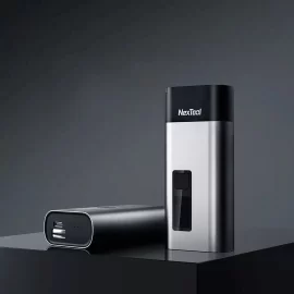 Coupon Nextool 4-in-1 Mini Alcohol Tester LCD Digital Portable Car Breathalyzer with Window Breaker Cutter Power Bank