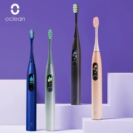 Coupon Oclean X PRO Smart Touch Screen Sonic Electric Toothbrush 32 Levels IPX7 Waterproof 2hrs Fast Charging Intelligent Tooth Cleaner Support App for IOS & Android
