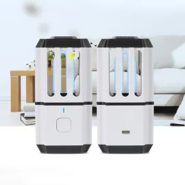 Coupon Portable UV Germicidal Lamp Rechargeable Disinfection Light Sterilizing Lamp Mite Removal Air Formaldehyde Purifier UV Lamp
