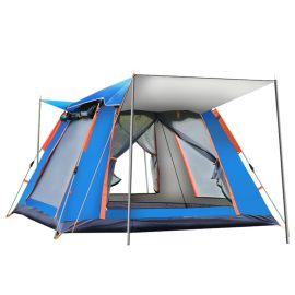 Coupon 4 5 People Fully Automatic Set up Tent UV Protected Family Picnic Travel Sun Shelters Outdoor Rainproof Windproof Camping Tents