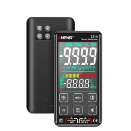 Coupon ANENG 621A 9999 Counts Auto Range Full-screen Touch Smart Digital Multimeter Rechargeable DC/AC Voltage Current Tester Meter