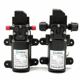 Coupon KROAK 130PSI 6L/Min Water High Pressure Diaphragm Pump Self-Priming Caravan Camping Boat DC 12V 72W FL-3308