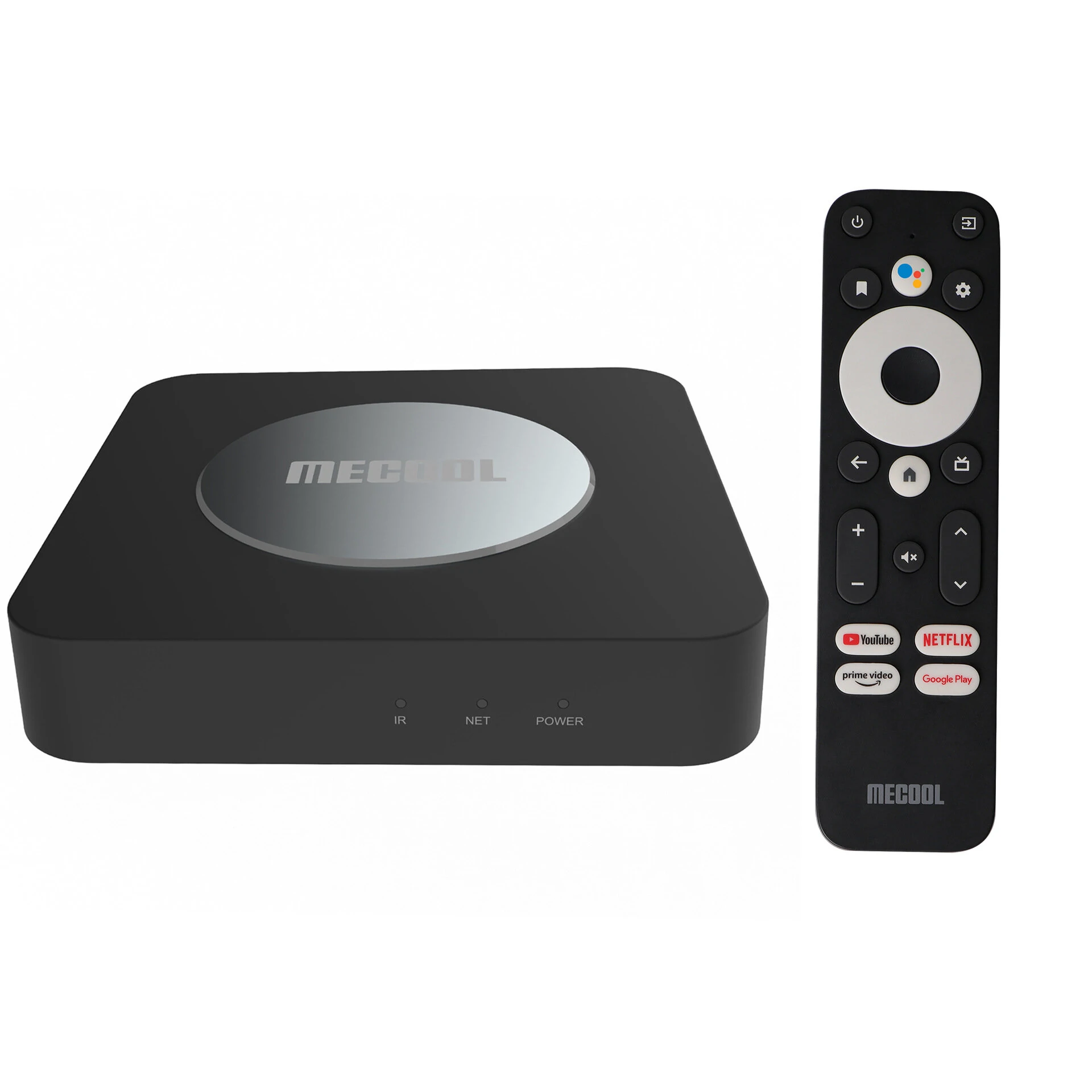 Coupon MECOOL KM2 Plus Android 11 TV Box S905X4 2+16GB Dual-5G-WIFI Google Play Assistant Authentication Netdlix 4K Movie – EU Plug
