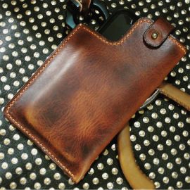 Coupon Men Genuine Leather Hasp Waist Bag Retro 6.3 Inch Phone Bag Belt Bag