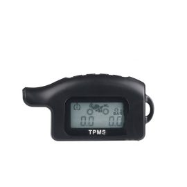 Coupon Motorcycle LCD TPMS Tire Pressure Monitor External Sensors Tyre Monitoring System Moto Tools