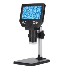 Coupon MUSTOOL G1000 Portable Digital Microscope 4.3″ Electronic HD Video Microscopes 1-1000X HD 8MP Borescope Magnifier Camera Mobile Phone Repair Microscope