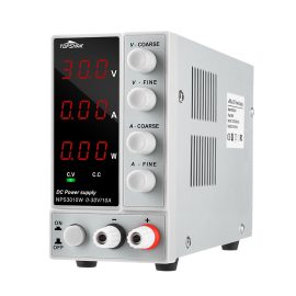 Coupon Topshak NPS3010W 110V/220V Digital Adjustable DC Power Supply 0-30V 0-10A 300W Regulated Laboratory Switching Power Supply