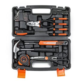 Coupon TOPSHAK TS-CH4 39 Piece Socket Wrench Auto Repair Tool Mixed Tool Set Hand Tool Kit with Plastic Toolbox Storage Case
