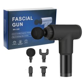Coupon 6 Speed Massage Guns Deep Muscle Massager Muscle Pain Body Neck Massage Exercising Relaxation Slimming Shaping Pain Relief