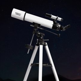 Coupon BEEBEST XA90 Professional Refractive Astronomical Telescope 90mm Aperture Fully-Coated Glass German Equatorial Telescope