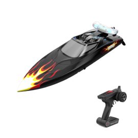Coupon Eachine EBT04 RTR 2.4G 4CH 40km/h Brushless RC Boat Vechicles Models with Colorful Lights Water Cooling System