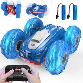 Coupon Eachine EC71 RTR Two Batteries 2.4G Double Sided Stunt RC Car 360 Degree Rotation Vehicles Model Kid Child Toys