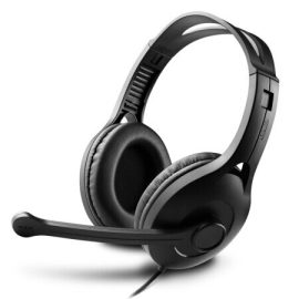 Coupon EDIFIER K800 USB Plug Adjustable Headset Student Online Lessons Headphone Stereo Bass Earphone with Microphone for PC Computer Laptop