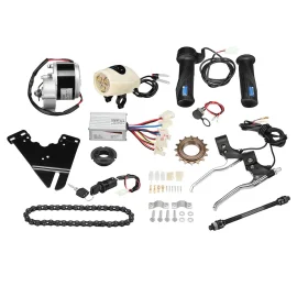 Coupon Electric Bike Conversion Kit Bicycle Conversion Kit Lithium Battery Modified for Folding Vehicles for Electric Scooters for 24V 250W 20-28inch Bike Kit