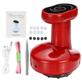 Coupon Electric Cupping Massage 2 Gear Guasha Suction Scraping Massager Body Device Negative Pressure Meridian Dredge Body Slim Physiotherapy Electric Massager